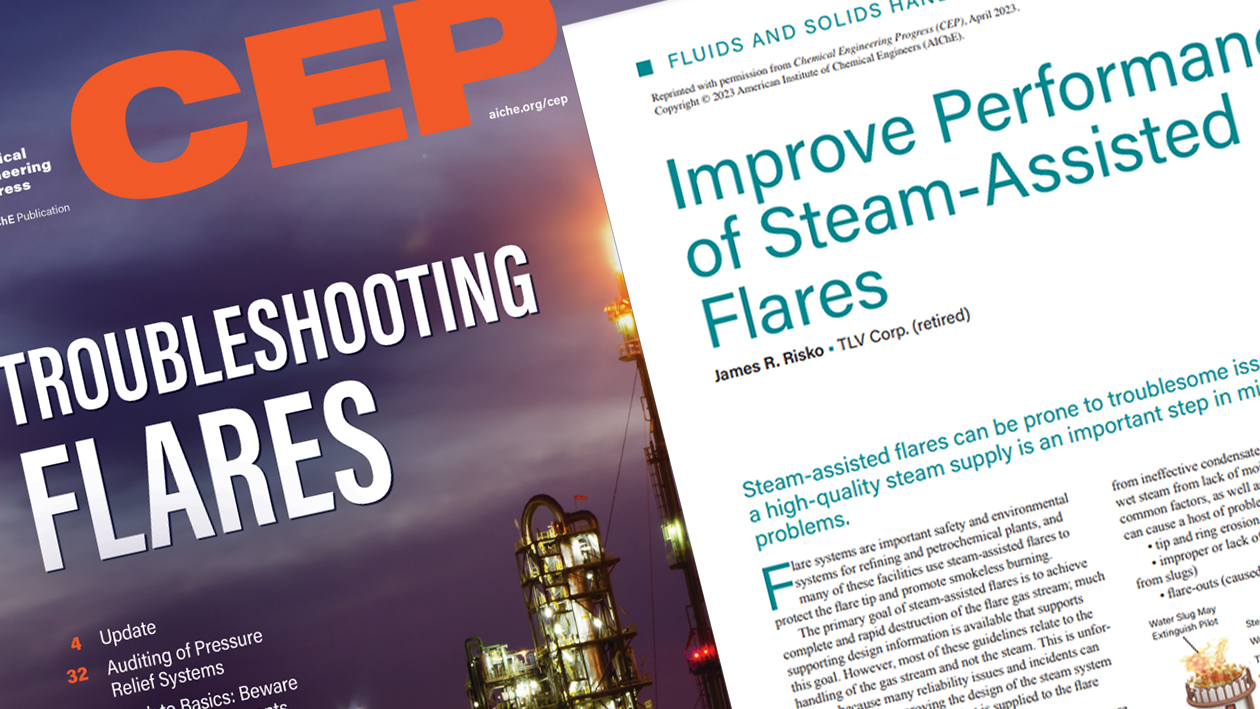 Improve Performance of Steam-assisted Flares